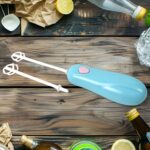 Handheld Plastic Electric Mixer Blender (1 Pc /Battery Not Included) - Front View by Nari Haat, Indian ethnic wear, w...