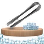 Stainless Steel Tong Lifting Ice Cubes, Sugar Cubes | Serving Tongs (13 Cm / 1 Pc) - Front View by Nari Haat, Indian ...