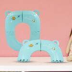Portable Baby / Kids Toilet Seat Foldable Potty Seat (1 Pc) - Front View by Nari Haat, Indian ethnic wear, women clot...