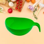 Rice Bowl Thick Drain Basket with Handle - Neckline Detail by Nari Haat, Indian ethnic wear, women clothing, designer...