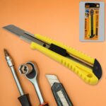 Heavy Duty, Working Cutter Knife (1 Pc) - Back View by Nari Haat, Indian ethnic wear, women clothing, designer suit