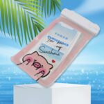 Waterproof Pouch Lock Mobile Cover Underwater Mobile Case All Type Mobile (1 Pc) - Back View by Nari Haat, Indian eth...