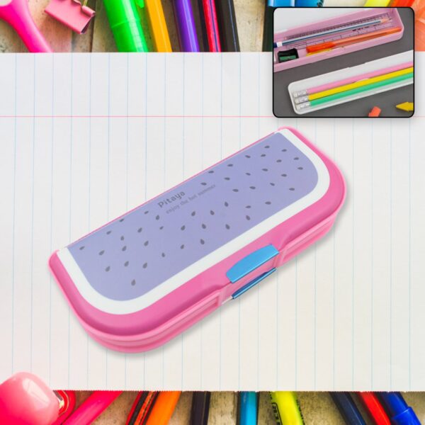 Multipurpose Cartoon Pencil Box for Kids
