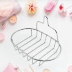 Kitchen, Bathroom Stainless Steel, Soap Dish Holder Wall Hanging Soap Storage Rack - Fabric Detail by Nari Haat, Indi...