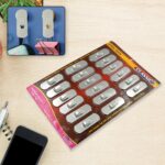 Stainless Steel Wall Hanging Hook 18pc - Back View by Nari Haat, Indian ethnic wear, women clothing, designer suit