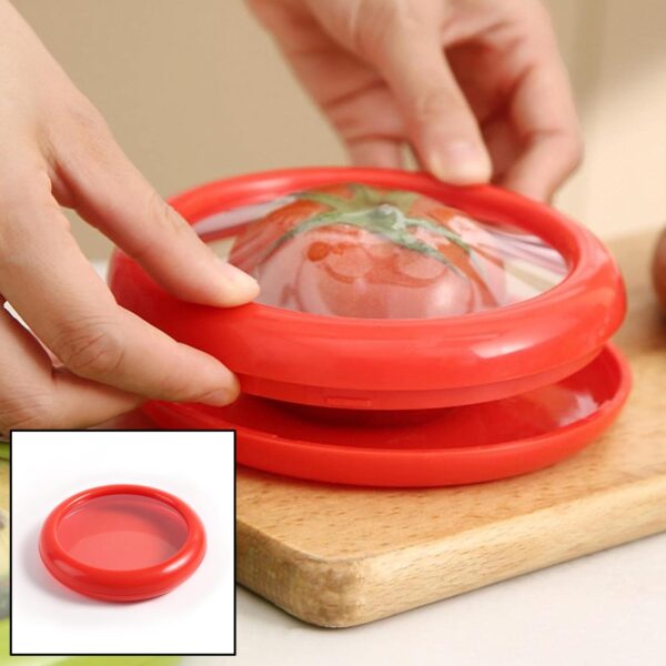 Vegetable Container Premium Fruits Saver Keeper for Kitchen Organization - Front View by Nari Haat, Indian ethnic wea...