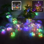 12  Wish Balls Window Curtain String Lights with 8 Flashing Modes Decoration for Home Decoration, Diwali & Wedding LE...