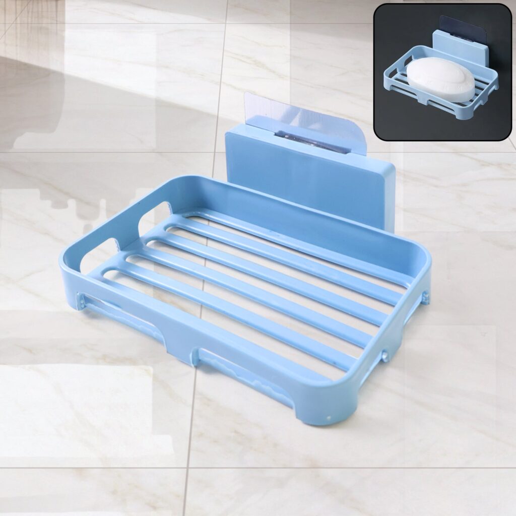 Self-Adhesive Bathroom Kitchen Soap Holder