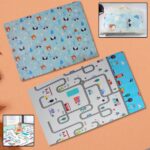Baby Play Mat, Foam Play mat Baby Floor Play Baby Crawling Mat (180x120 cm / 1 Pc) - Sleeve Design by Nari Haat, Indi...