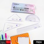 4 Pcs Ruler Suit Stationery Set for School Student Office - With Dupatta by Nari Haat, Indian ethnic wear, women clot...