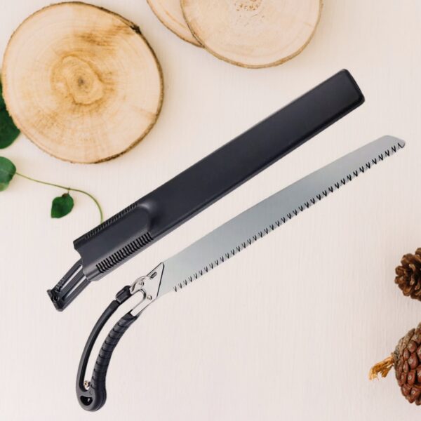 Hand Pruning Saw For Tree Branch Cutter (1 Pc / With Cover / 50 Cm Long) - Front View by Nari Haat, Indian ethnic wea...
