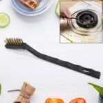 Mini Wire Brush, Brass Wire Brush (1 Pc) - Front View by Nari Haat, Indian ethnic wear, women clothing, designer suit