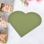 Heart shape art board and thick pad for creative projects