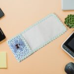 Cloth Lace Remote Control Cover Remote Case (1 Pc / 18×8 CM / Small) - Front View by Nari Haat, Indian ethnic wear, ...