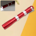 Mini LED Torch Pen Flashlight for Outdoor, Travel & Emergency - Closeup Embroidery by Nari Haat, Indian ethnic wear, ...
