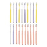 Plastic Toothbrush With Plastic Round Box (20 pcs Set) - Closeup Embroidery by Nari Haat, Indian ethnic wear, women c...