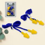 Soft Silicone Ear Plugs Hearing Protection (2 Pc Set) - Front View by Nari Haat, Indian ethnic wear, women clothing, ...