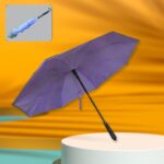 Windproof Compact Travel Umbrella – Reverse Folding Design (1 Pc) - With Dupatta by Nari Haat, Indian ethnic wear, ...