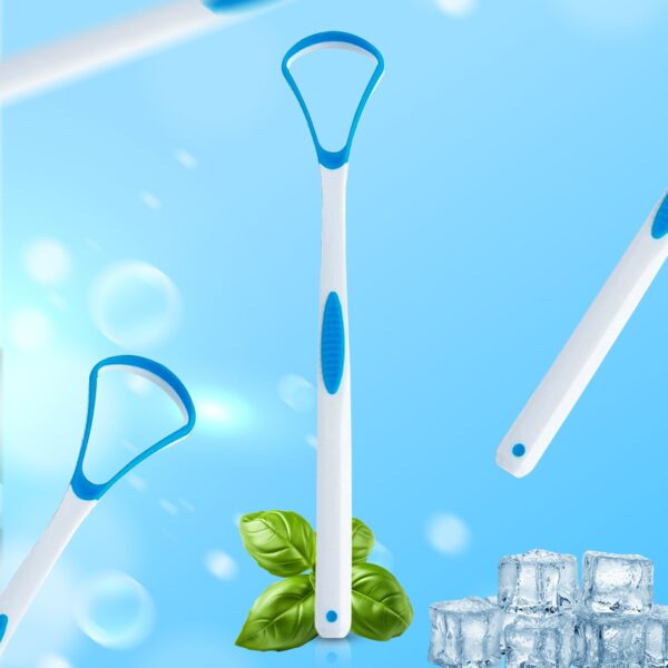 Tongue Cleaner Oral Tongue Cleaner Brush Scraper (1 Pc) - Front View by Nari Haat, Indian ethnic wear, women clothing...