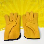 Work Gardening Gloves  (1 Pair / B Grade) - Front View by Nari Haat, Indian ethnic wear, women clothing, designer suit