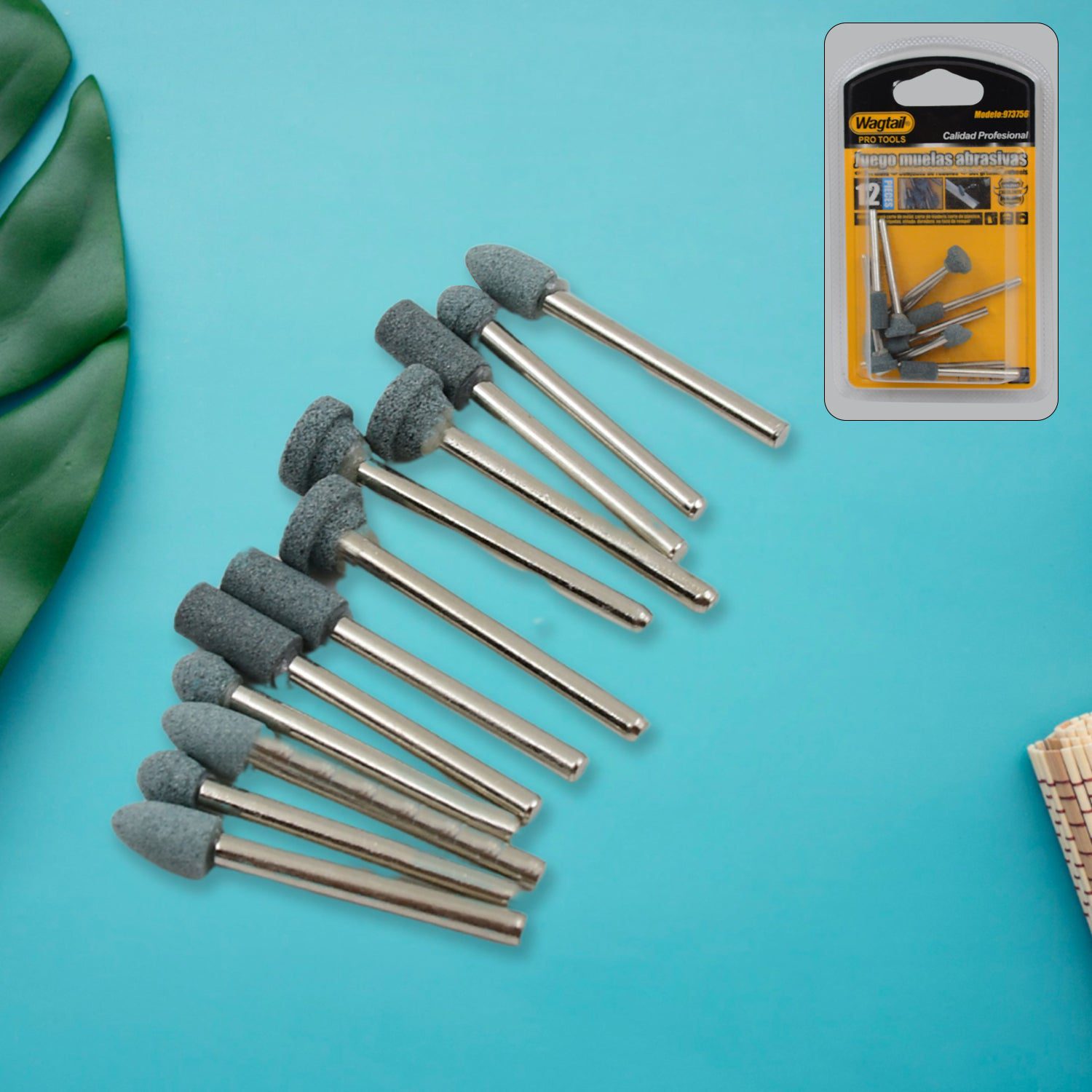 01_63364d41-5357-4a76-93b4-9784b5dce1ec.jpg Grinding Wheels Head, Grinding Head (12 Pcs Set) - Front View by Nari Haat, Indian ethnic wear, women clothing, desig...