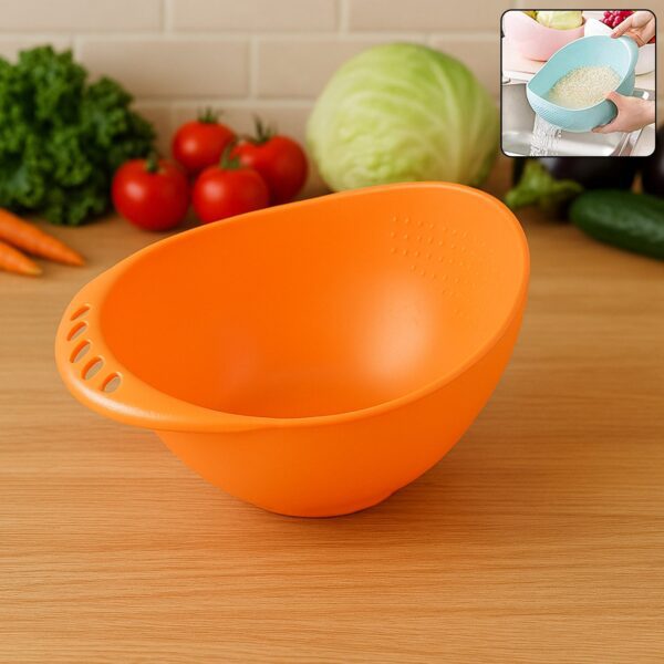 Virgin Plastic Rice Bowl Strainer