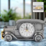 Car Model Clocks, Pen Holder Function ABS Material Alarm Clock Office Desk Bedroom - Front View by Nari Haat, Indian ...