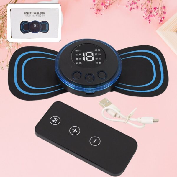 Butterfly Electric Neck Massager Cordless Full Body Massage Remote Controller (1 Pc) - Front View by Nari Haat, India...