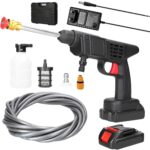 48V Car Washer Gun Wireless High Pressure Washer Water Spray Gun, Car washing Kit - Front View by Nari Haat, Indian e...