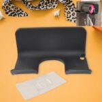 Hair Dryer Holder Wall Mounted Space Plastic Drill Blow Dryer Organizer Rack - Front View by Nari Haat, Indian ethnic...