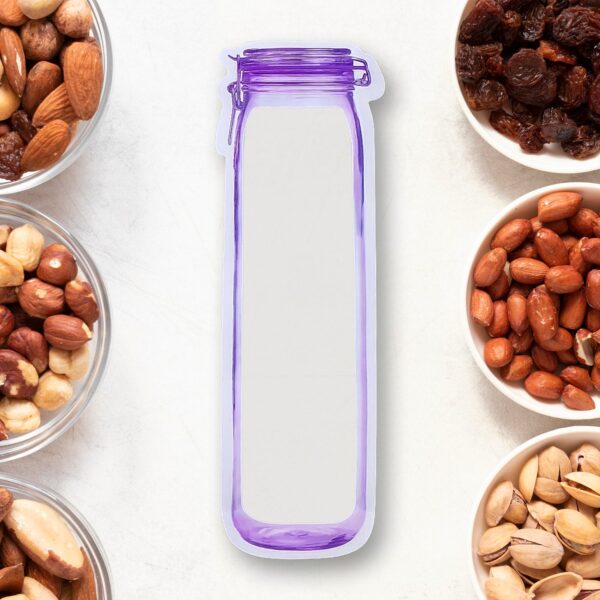 Reusable Bottle Shape Food Storage Bag