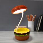 Burger Delight: Folding LED Night Lamp (1 Pc) - Front View by Nari Haat, Indian ethnic wear, women clothing, designer...