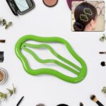 Hair Clips Multicolor Women Hair Accessorie (1 pc), Hair accessories - Front View by Nari Haat, Indian ethnic wear, w...