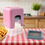 Apex Heavy Duty Potato Chipser & Vegetable Chopper with Dual Blade Set - Closeup Embroidery by Nari Haat, Indian ethn...