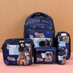 5 in 1 School Bag Set Includes Lunch Bag 14 Inch Bag  1 Set Mix - Front View by Nari Haat, Indian ethnic wear, women ...