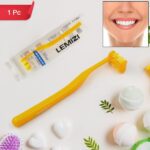 Six-Sided Soft Toothbrush, Anti-Bacterial 6 Sided Care (1 Pc/ Mix Color) - Front View by Nari Haat, Indian ethnic wea...