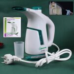 Steam Iron Portable Hand-Held Electric Garment Steamer with Water Tank - Neckline Detail by Nari Haat, Indian ethnic ...