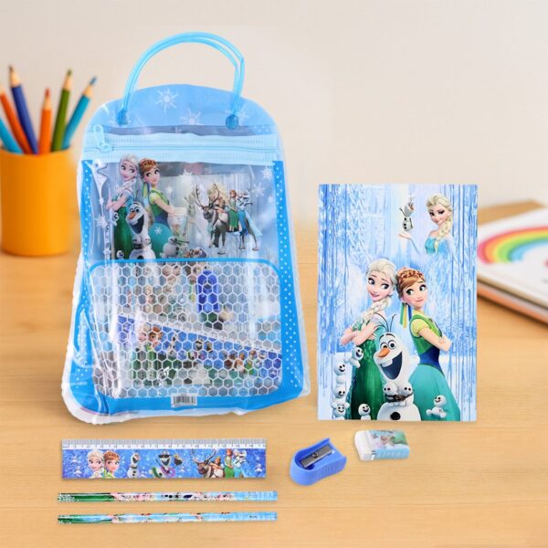 6 Piece Kids Stationery Kit with Pencils and Notebook