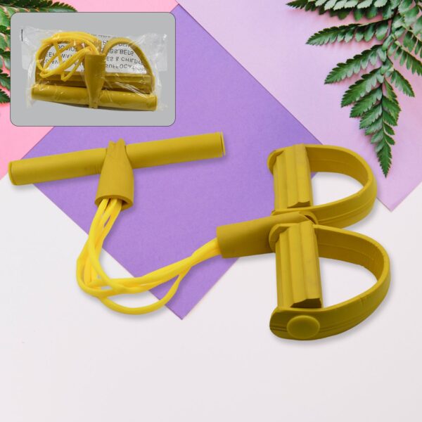 Extra Strong Pull String Body Building Training, Pull Rope Rubber Exerciser - Front View by Nari Haat, Indian ethnic ...