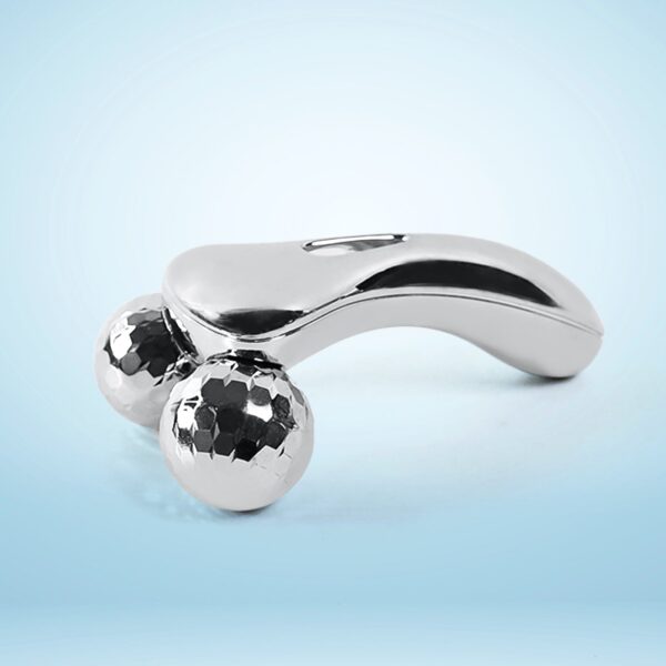 Handheld 3D Roller Face and Body Massager - Front View by Nari Haat, Indian ethnic wear, women clothing, designer suit