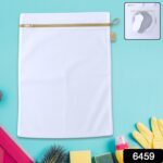 Large Mesh Laundry Bag with Zipper for Delicates & Travel Storage - With Dupatta by Nari Haat, Indian ethnic wear, wo...