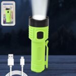 4 Modes Super Bright Led Torch High Lumens Fast Charging Flashlight / Torch (1 Pc) - Front View by Nari Haat, Indian ...