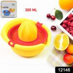 Orange Juicer Machine Hand Press (300 ML) - With Dupatta by Nari Haat, Indian ethnic wear, women clothing, designer suit
