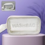 Small Zippered Cosmetic Pouch, Toiletry Bag for Cosmetics (1 Pc) - Fabric Detail by Nari Haat, Indian ethnic wear, wo...