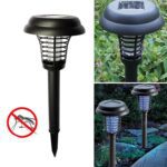 Garden Lighting UV LED Solar Powered LED Mosquito Trap / Bug Zapper  (2 Pc) - Front View by Nari Haat, Indian ethnic ...