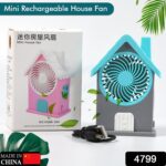 Mini Rechargeable Portable Personal Desk Fan (Battery Not Include) - With Dupatta by Nari Haat, Indian ethnic wear, w...