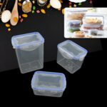 3-piece airtight food storage containers