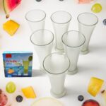 High Quality Faluda, ice cream, Juicer and Water Glasses Set of 6 Transparent, Drinking Water Glasses Stylish Glasses...
