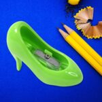 High Heels Shape Pencil Sharpener Single Pencil Sharpeners (Mix Colour) - Front View by Nari Haat, Indian ethnic wear...