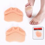 Silicone Heel Protector Pads foot Socks (1 Pair) - Front View by Nari Haat, Indian ethnic wear, women clothing, desig...